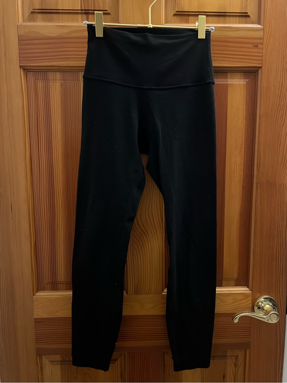Black Lululemon Align Leggings size 4